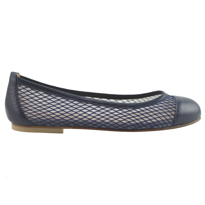 french sole fs ny Jessica - Navy Mesh