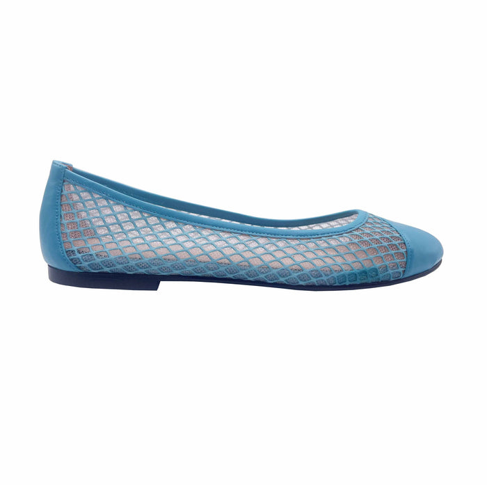 french sole fs ny Jessica - Sky Blue Mesh