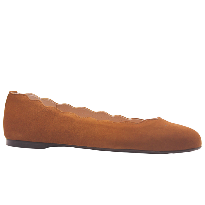French Sole Fs Ny Jigsaw - Cuoio Suede