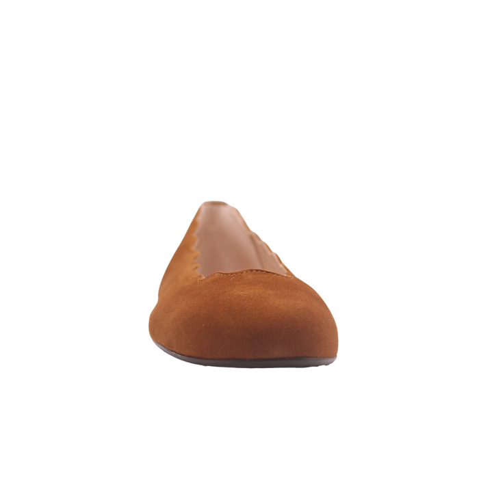 French Sole Fs Ny Jigsaw - Cuoio Suede