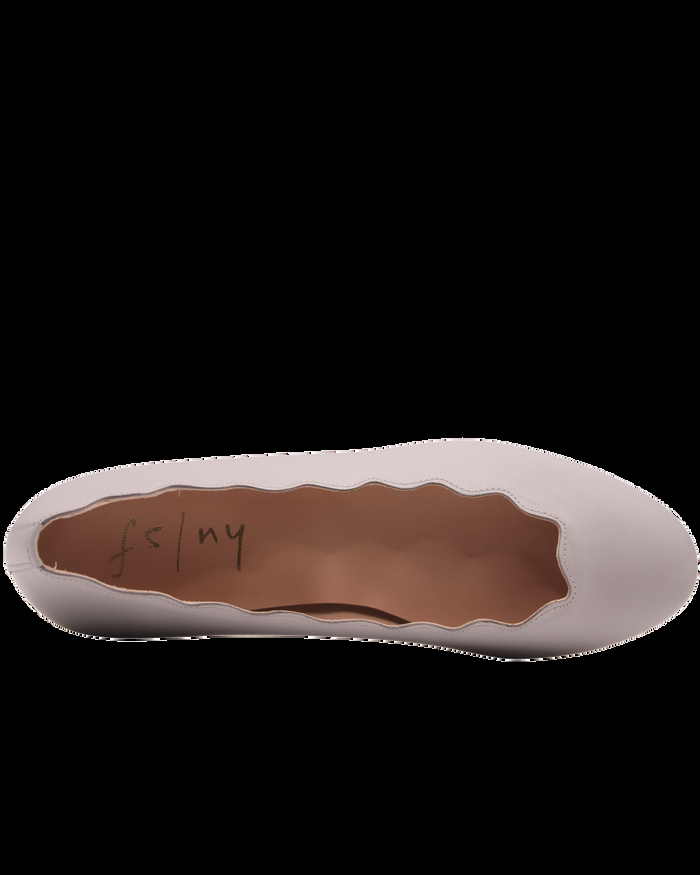 French Sole Fs Ny Jigsaw - Dove Grey Leather