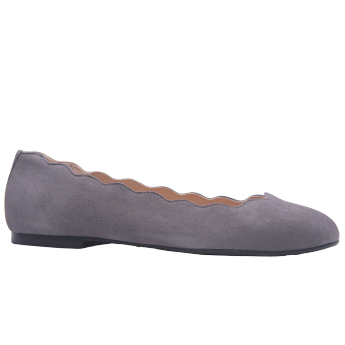 French Sole Fs Ny Jigsaw - Grey Suede