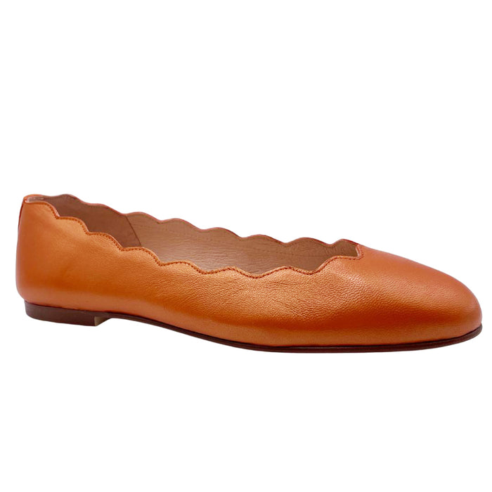 French Sole Fs Ny Jigsaw - Orange Metallic