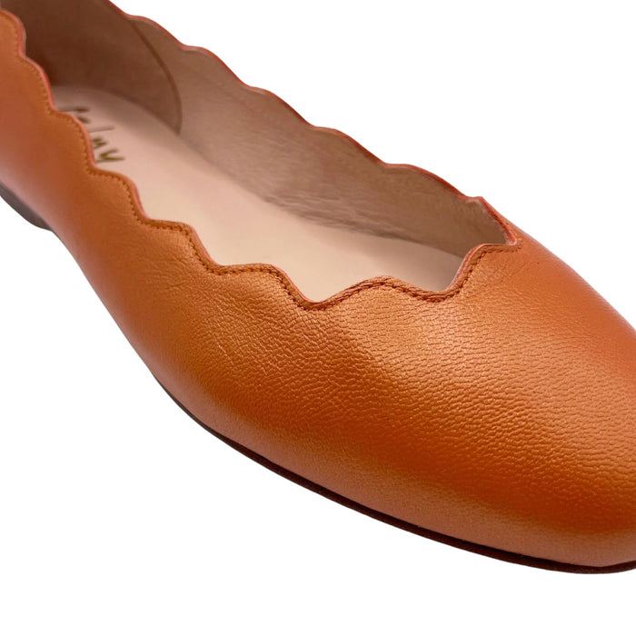 French Sole Fs Ny Jigsaw - Orange Metallic
