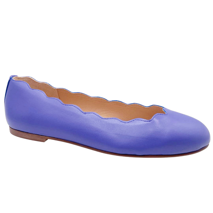 French Sole Fs Ny Jigsaw - Periwinkle Leather