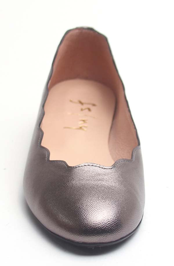 French Sole Fs Ny Jigsaw - Pewter Metallic