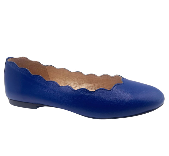 French Sole Fs Ny Jigsaw - Royal Blue Leather