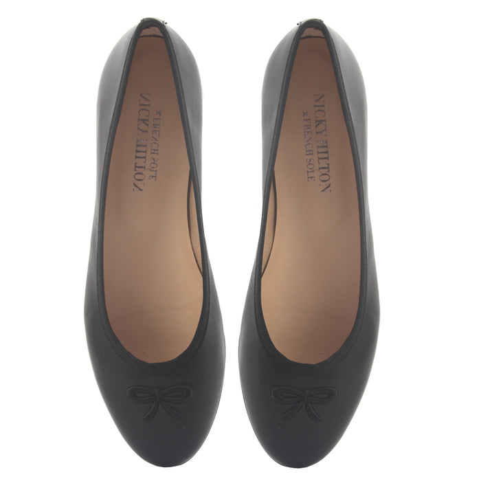 French Sole Fs Ny Kathy - Black Leather
