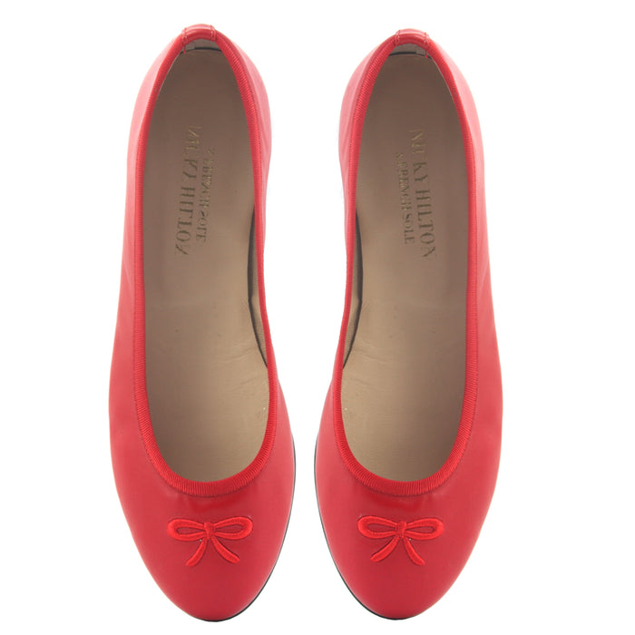 French Sole Fs Ny Kathy - Red Leather