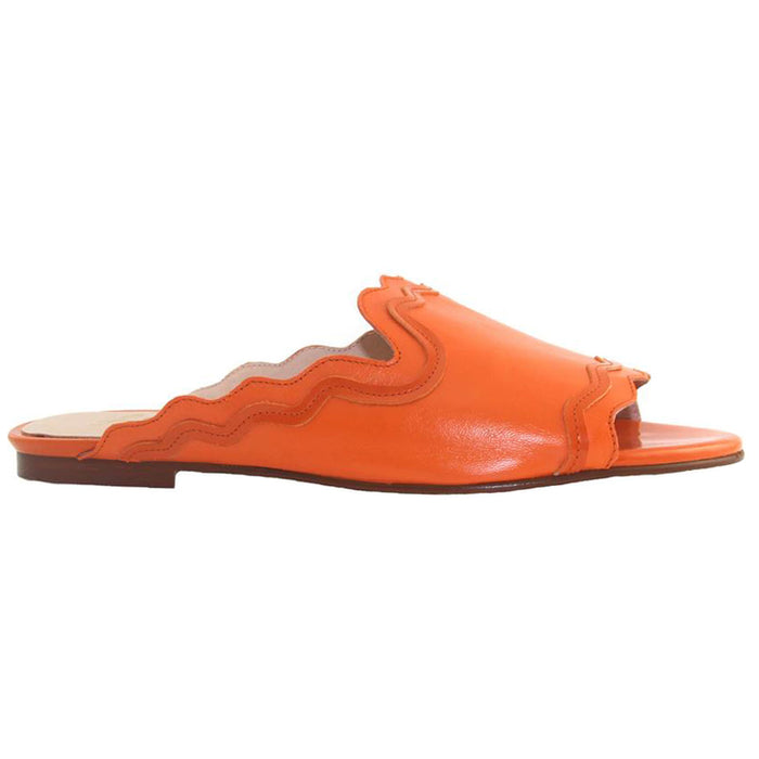 french sole fs ny Kennedy - Orange Leather