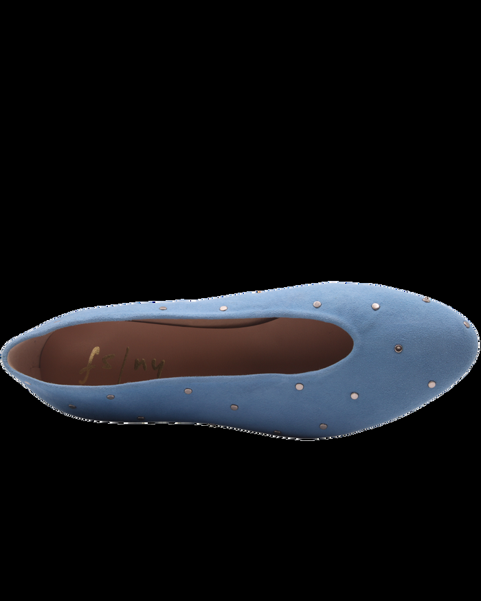 French Sole Fs Ny Kira - Baby Blue Suede