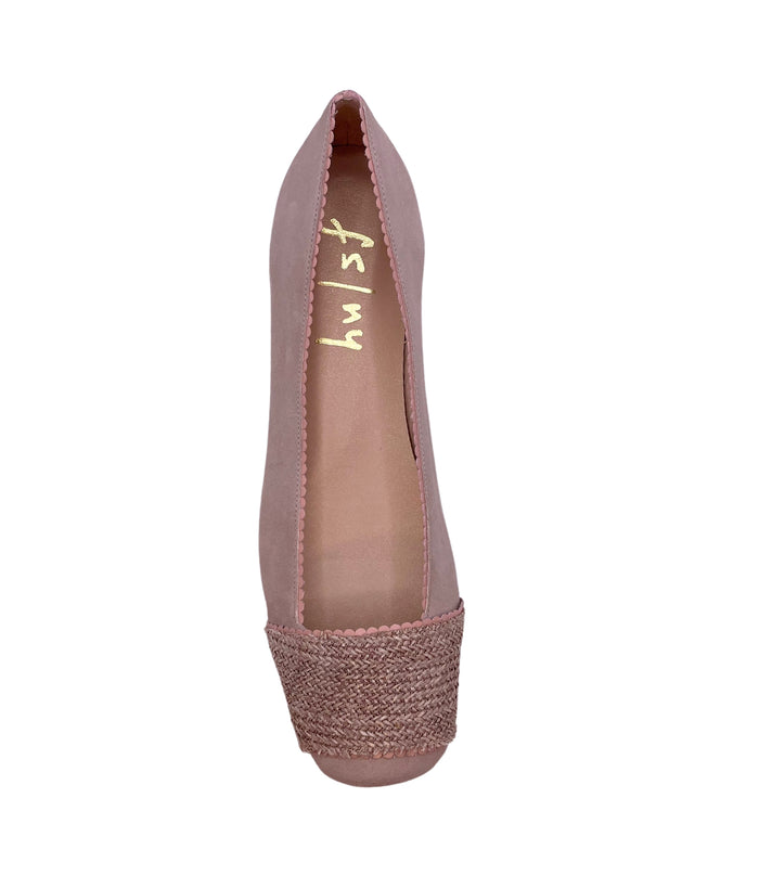 French Sole Fs Ny Kody - Blush Suede