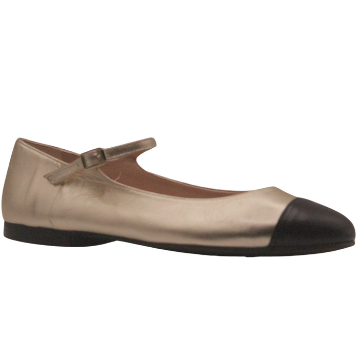 French Sole Fs Ny Lacey - Platino Metallic