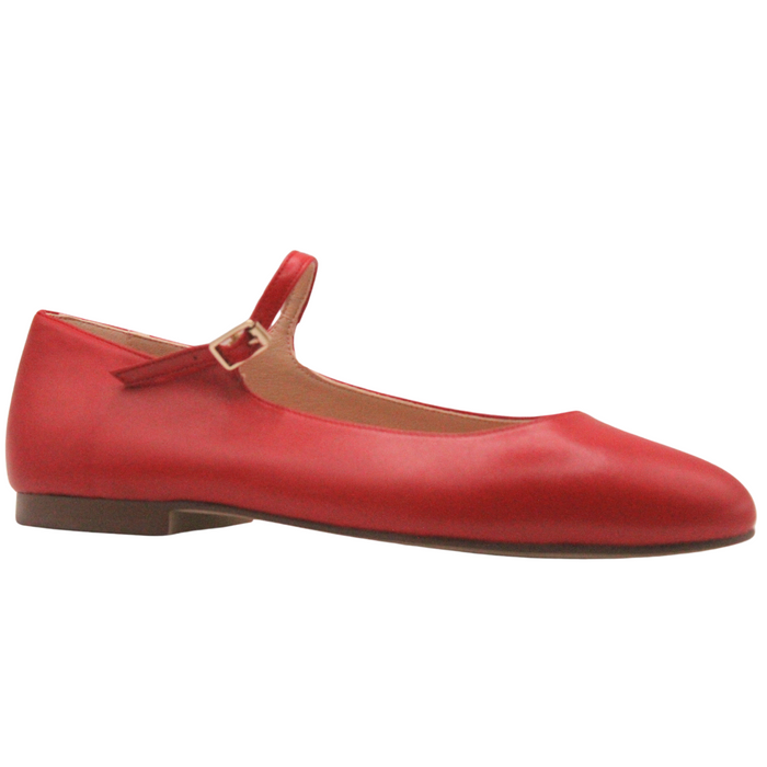 French Sole Fs Ny Lacey - Red Leather