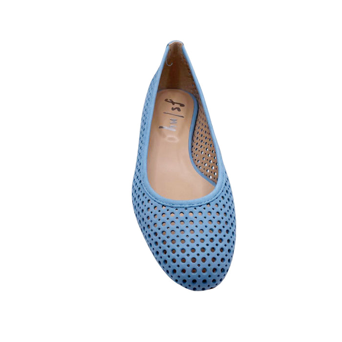 French Sole Fs Ny League - Cornflower Blue Nubuck