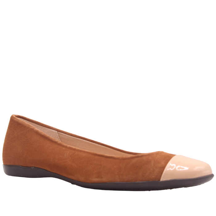 French Sole Fs Ny Leora - Cuoio Suede