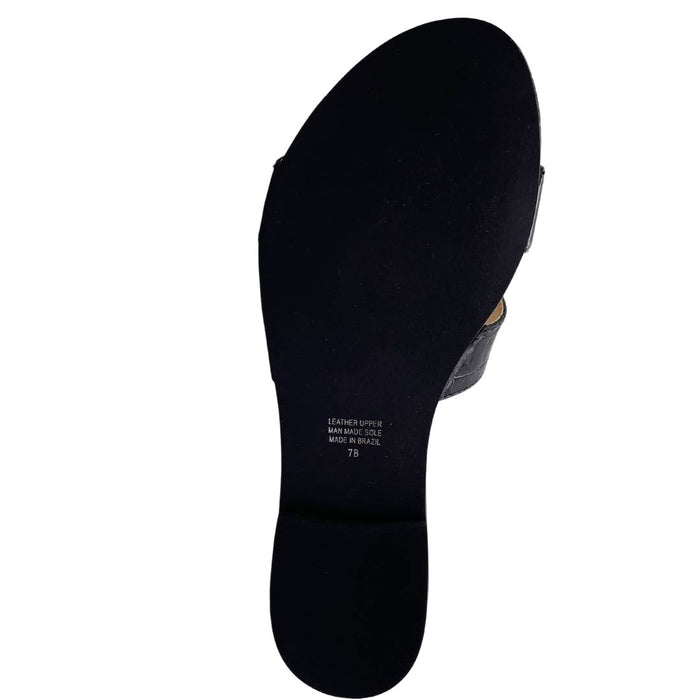 French Sole Fs Ny Livia - Black Croco