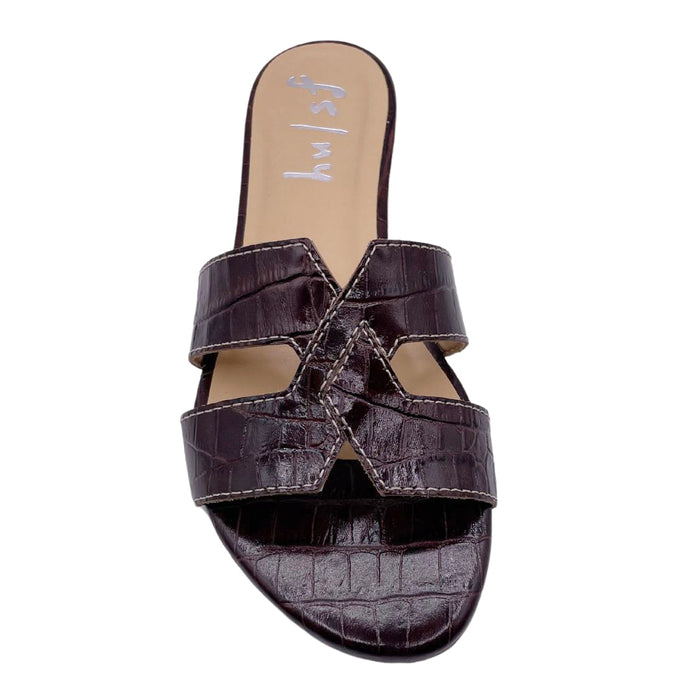 French Sole Fs Ny Livia - Brown Leather