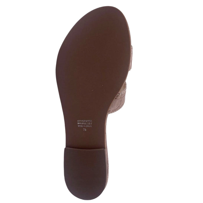 French Sole Fs Ny Livia - Taupe Croco