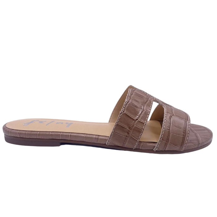 french sole fs ny Livia - Taupe Croco