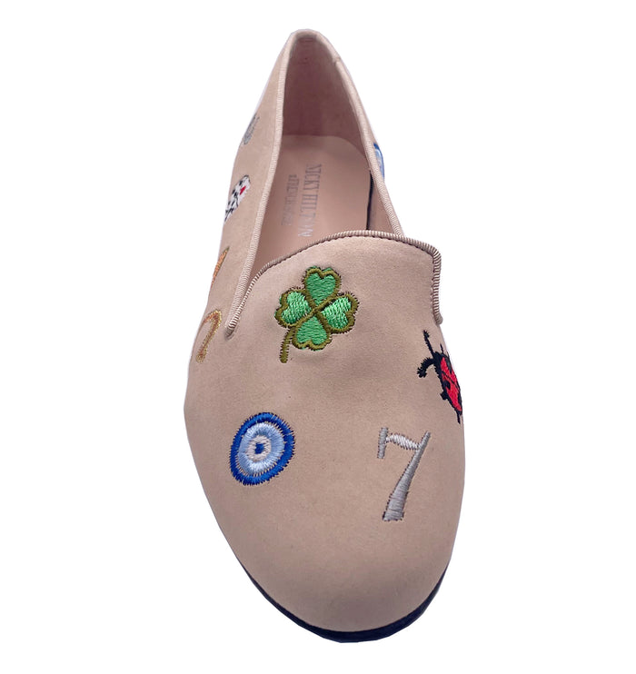 French Sole Fs Ny Lucky - Makeup Suede