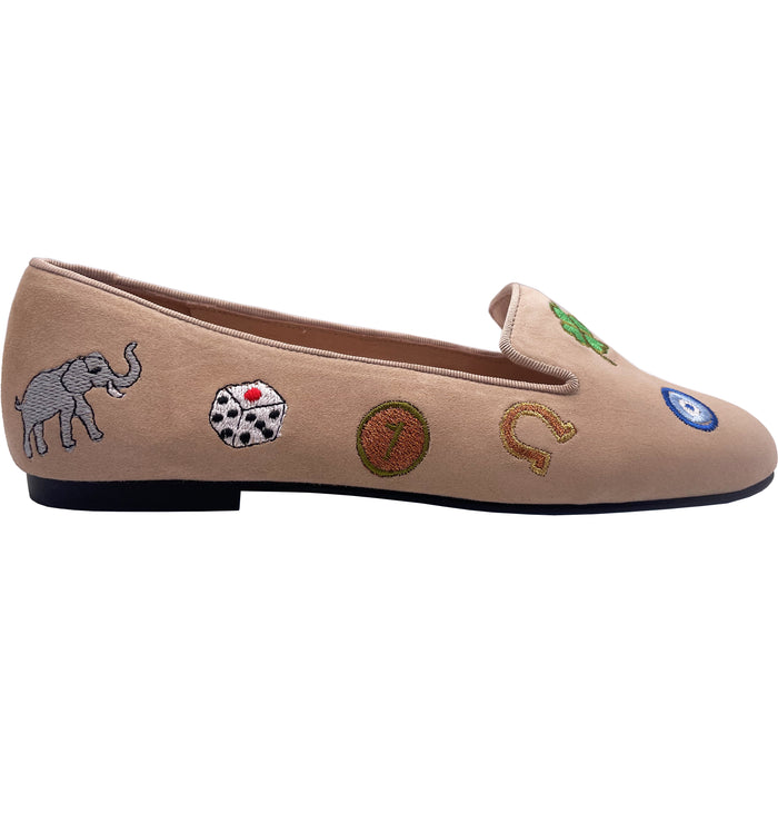 french sole fs ny Lucky - Makeup Suede