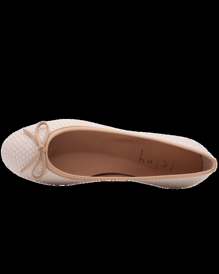 French Sole Fs Ny Marge - Beige White Raffia