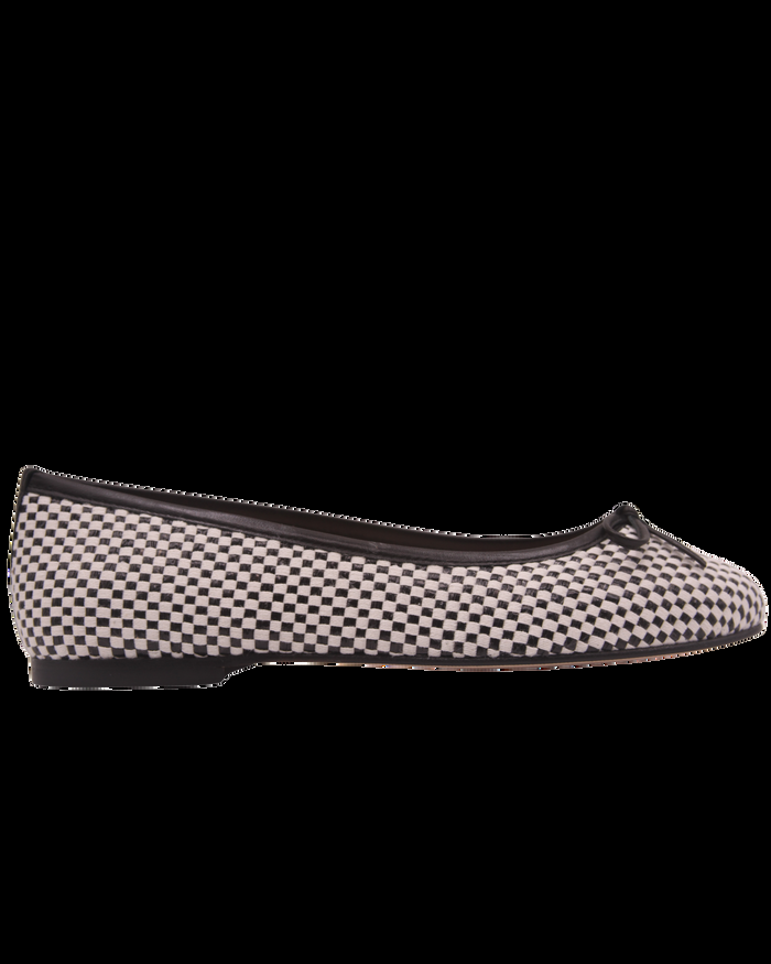 french sole fs ny Marge - Black White Raffia