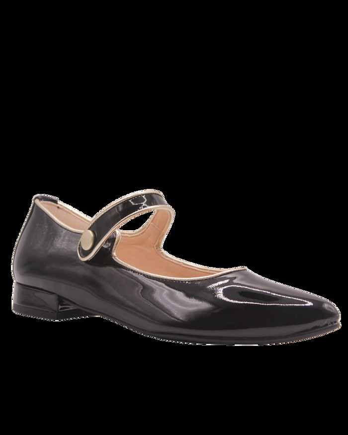 French Sole Fs Ny Marjorie - Black Patent