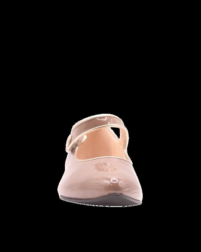 French Sole Fs Ny Marjorie - Taupe Patent