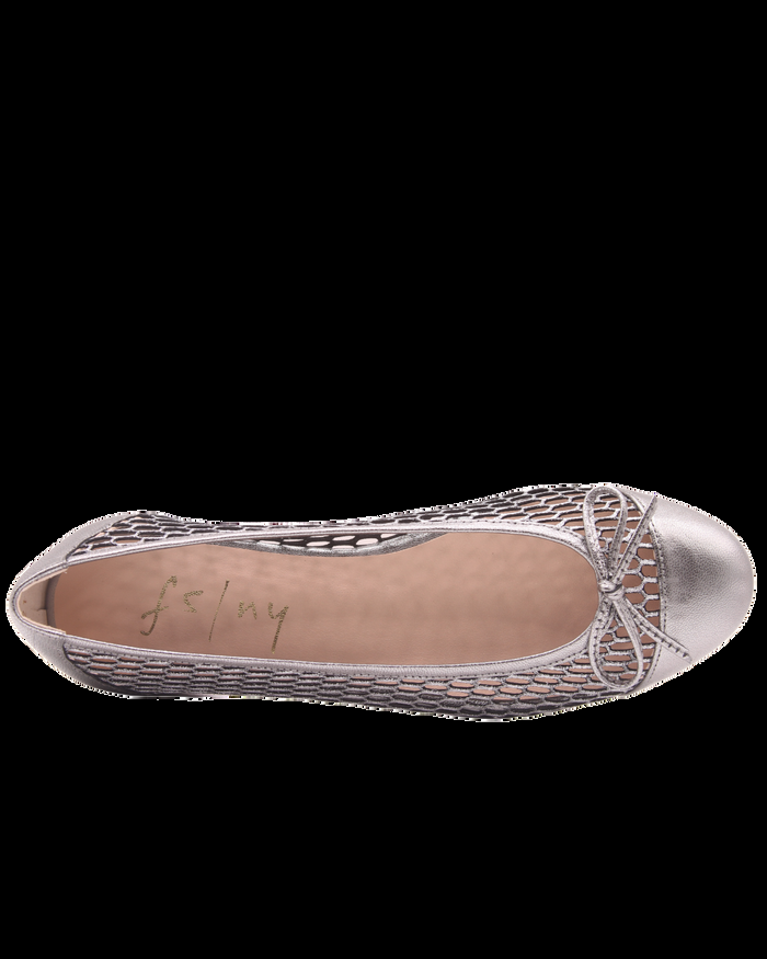 French Sole Fs Ny Meadow - Pewter Metallic