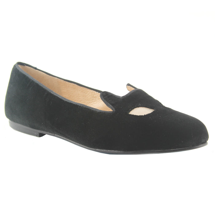 French Sole Fs Ny Meow - Black Velvet