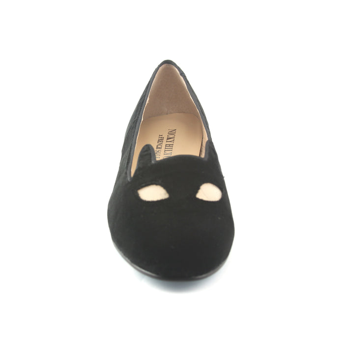 French Sole Fs Ny Meow - Black Velvet