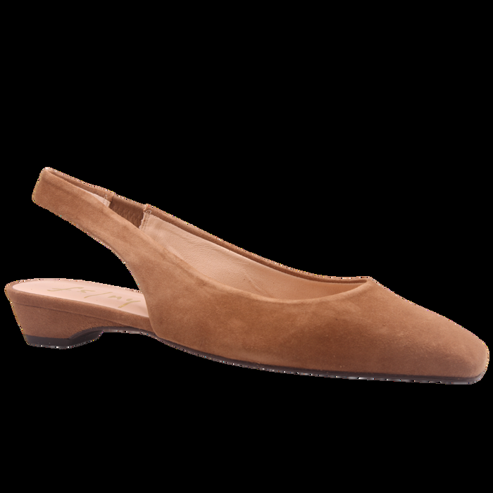 French Sole Fs Ny Mischa - Dark Camel Suede
