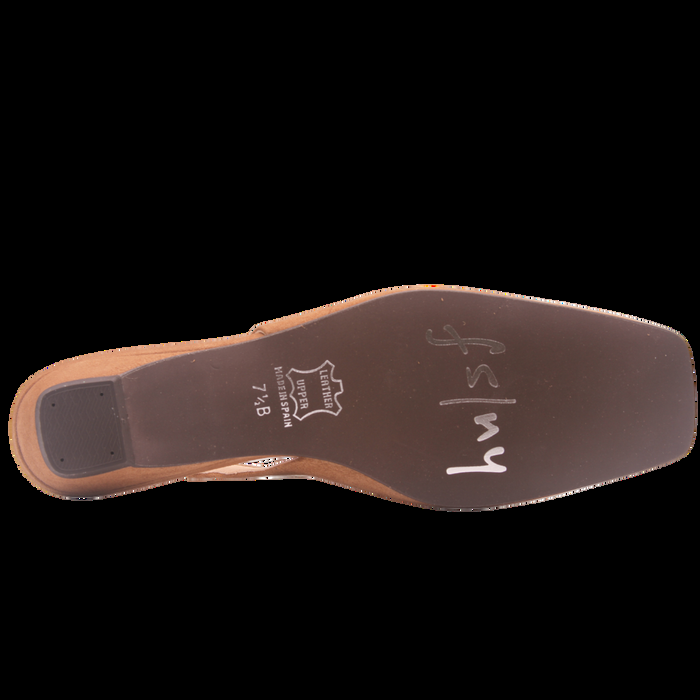 French Sole Fs Ny Mischa - Dark Camel Suede