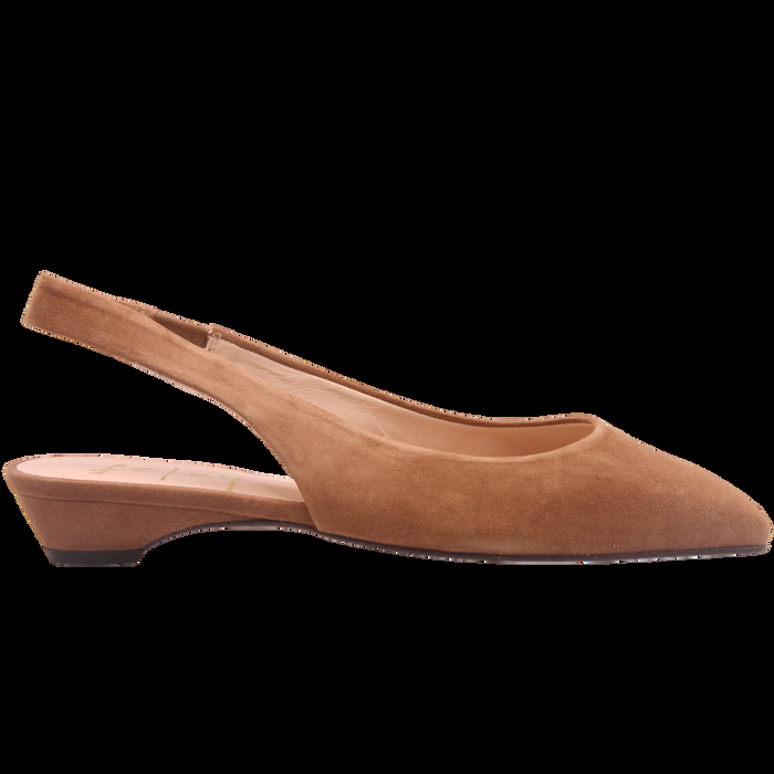 french sole fs ny Mischa - Dark Camel Suede