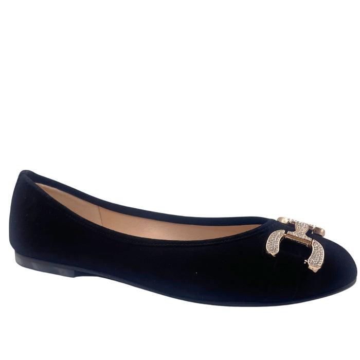 French Sole Fs Ny Monroe - Black Suede