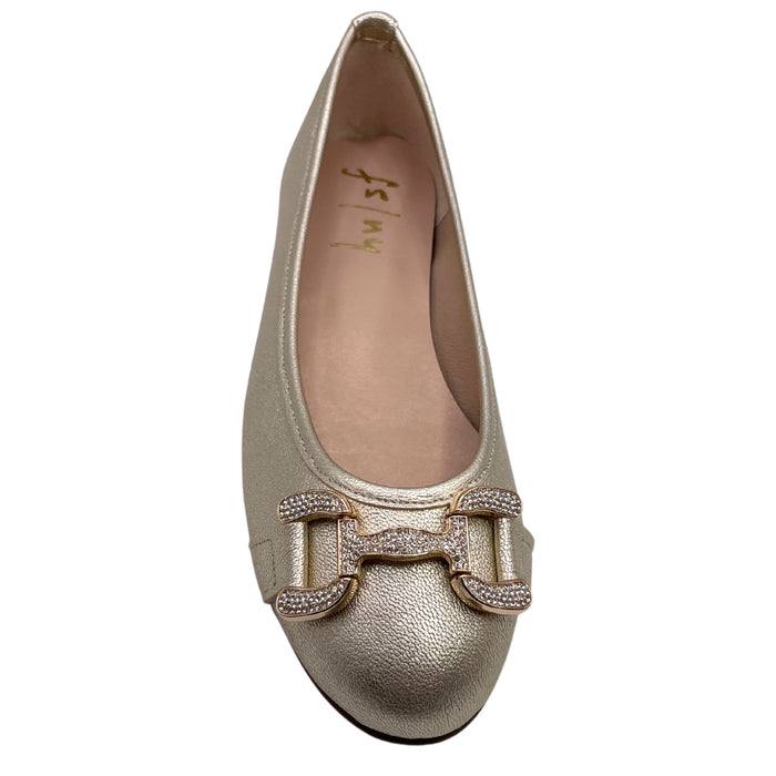 French Sole Fs Ny Monroe - Platinum Metallic