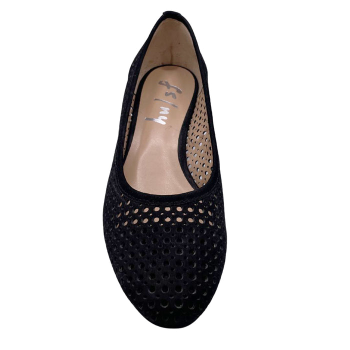 French Sole Fs Ny Mount - Black Nubuck