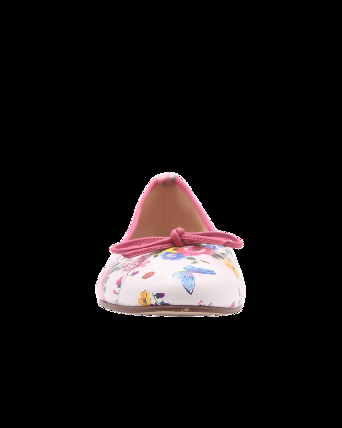 French Sole Fs Ny Naomi - Pink Floral Leather