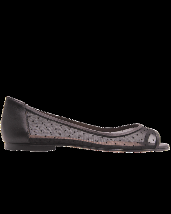 french sole fs ny Noir - Black Dot Mesh