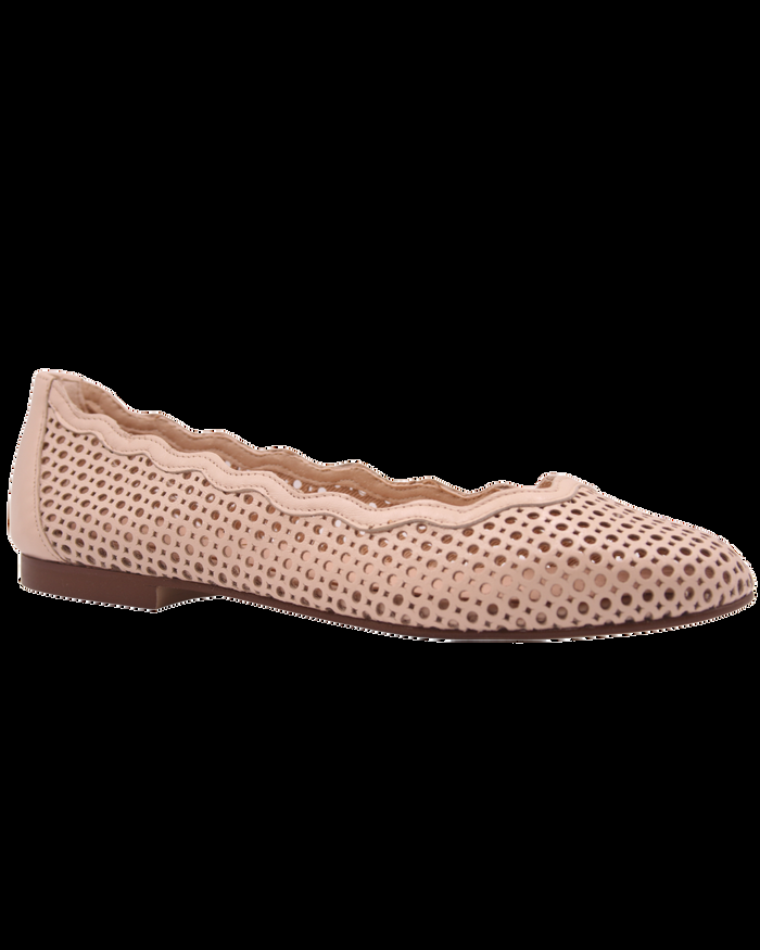 French Sole Fs Ny Nymph - Beige Leather