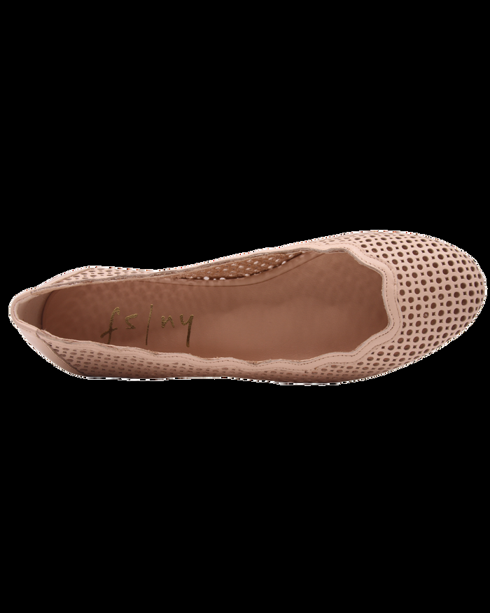 French Sole Fs Ny Nymph - Beige Leather