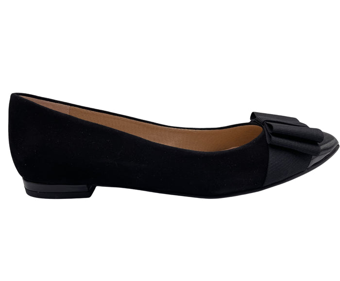 french sole fs ny Onstage - Black Suede Patent