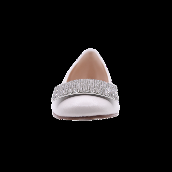 French Sole Fs Ny Overt - Cream Leather