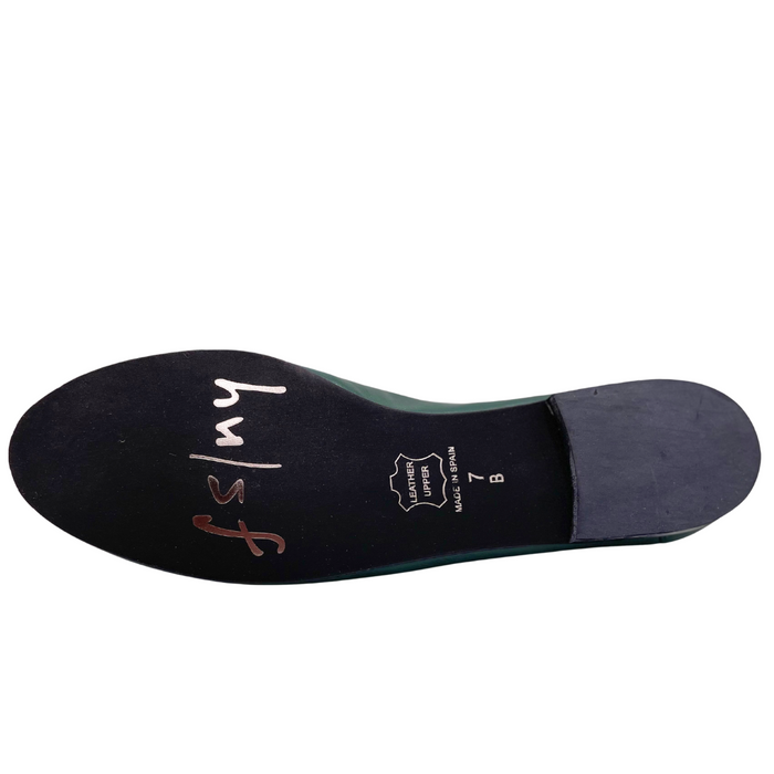 French Sole Fs Ny Parigi - Hunter Green Leather