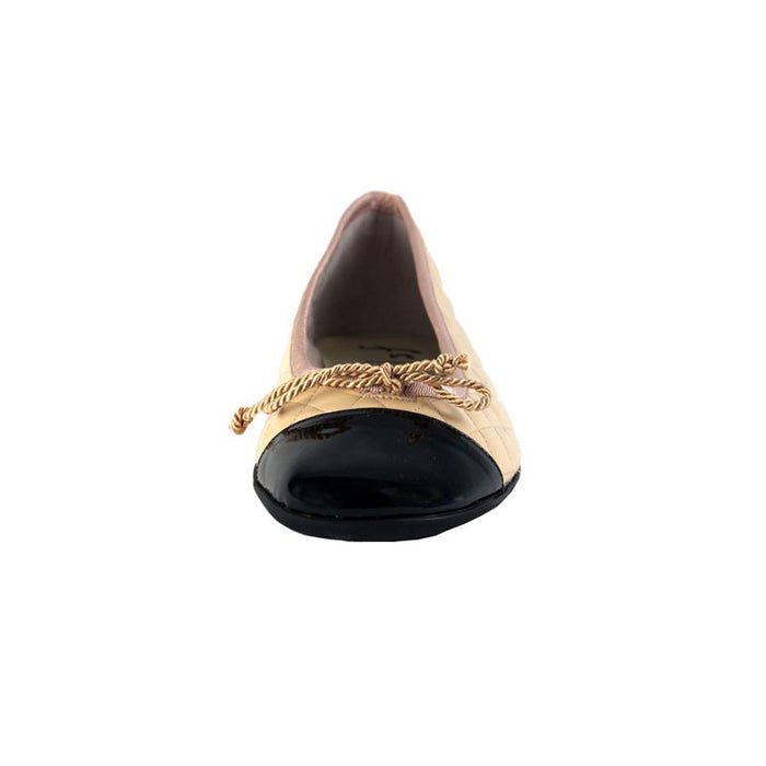 French Sole Fs Ny Passport Rubber Sole - Beige Black
