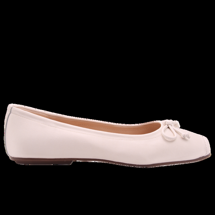 french sole fs ny Phoebe - Off White Satin