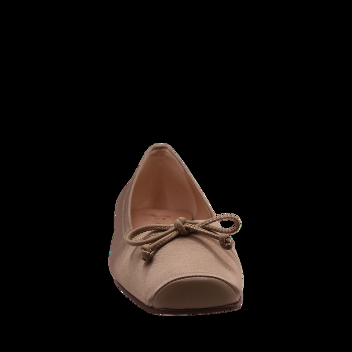 French Sole Fs Ny Phoebe - Taupe Satin