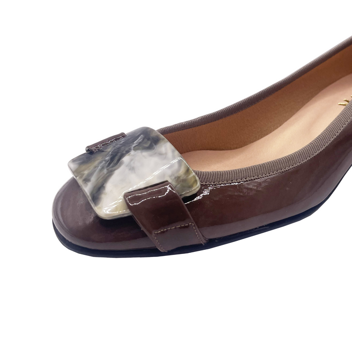 French Sole Fs Ny Royal - Taupe Patent